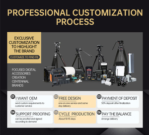 FB RGB-68AI 5W RGB Gậy Ánh Sáng Dải Điện Thoại Di Động Hội Nghị Video LED Mini Ánh Sáng Xách Tay Màu Sắc Ảnh Tự Sướng Điền Ánh Sáng Đèn - Product Image 5