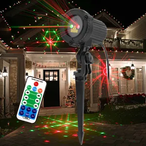 24 patronen Multi Kleur Kerst Laserlicht Outdoor