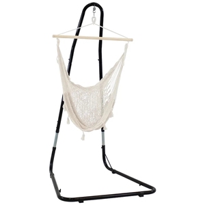 Soporte de <span class=keywords><strong>silla</strong></span> de <span class=keywords><strong>hamaca</strong></span> ajustable <span class=keywords><strong>Base</strong></span> de acero Soporte de <span class=keywords><strong>silla</strong></span> colgante Soporte de <span class=keywords><strong>hamaca</strong></span> de servicio pesado <span class=keywords><strong>para</strong></span> interiores y exteriores - Product Image 3