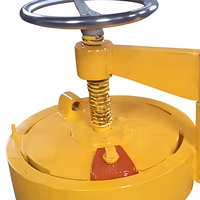 Piège à pigging robuste 10'' DN250 CL300 en acier au carbone forgé, type collier, à ouverture rapide et fermeture d'extrémité