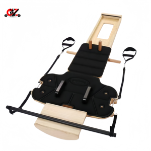 CZFIT Máquina de Pilates Reformer Plegable, Duradera, Ecológica, Ajustable y Portátil, Cama de Entrenamiento Multifuncional para el Hogar, Unisex - Product Image 1