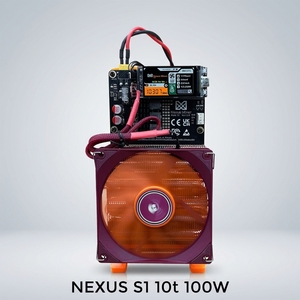 NEXUS S1 10T 150W 2*BM1373 Chip ASIC Bitcoin Miner BM1373 Algoritma SHA-256, Rig Penambangan Kripto Rumahan dengan Pendingin Udara - Product Image 3