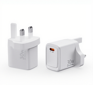 Lot de 2 chargeurs muraux de type C 30W, <span class=keywords><strong>bloc</strong></span> de charge rapide, adaptateur USB C pour <span class=keywords><strong>iPhone</strong></span> 16/15/14/13/12/12/Xs/<span class=keywords><strong>XR</strong></span>, protection OT pour ordinateur portable - Product Image 3