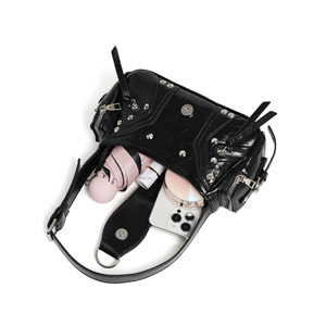 Bolso de Hombro Retro Y2K para Mujer, Diseño Vintage Maillard, Bolso de Mano Impermeable de Cuero PU de Alta Calidad - Product Image 6