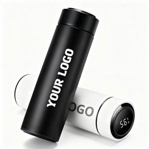 Sy17 500Ml Classic Led Fahrenheit Digital Temperature Display <b>Thermos</b> Flask Logo Smart Water Bottle for Office - Product Image 1