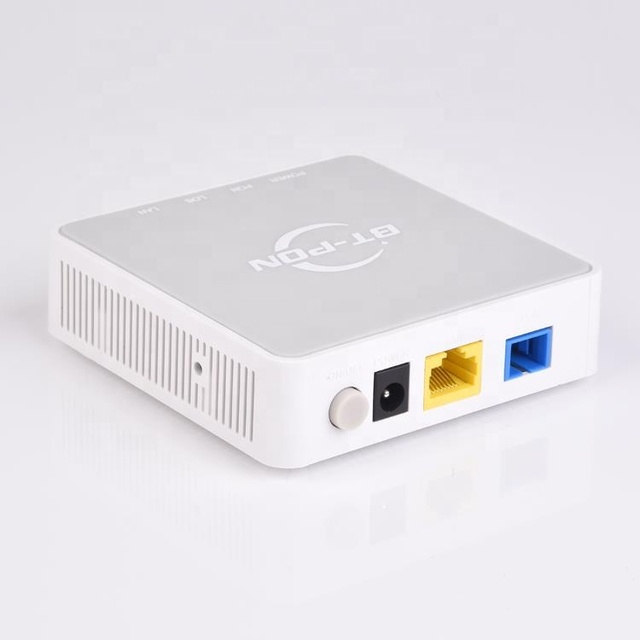 BT-125E Gpon ONU Terminal with English Firmware APC 1 Port Modem FTTH EPON 12V DC Max 20km Fiber Network Xpon Product Baiton