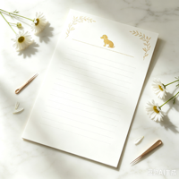 Papel de Escritura A4/A5/A6 Personalizado al por Mayor, Impresión Offset, Papel para Tarjetas de Agradecimiento y Cartas de Invitación, Precio