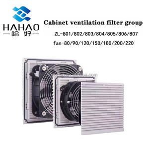 Industriële Shell Ventilatie Axiale Lamellenkast Ventilator Met Filterscherm Voor Efficiënte Luchtcirculatie - Product Image 2