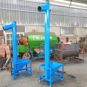 Convoyeur hélicoïdal industriel incliné, alimentateur à vis sans fin 5,5 kW 380 V, vitesse réglable, durable pour usine de fabrication - Product Image 3