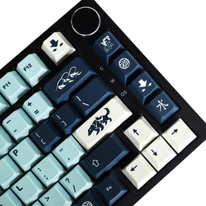 คีย์แคป <span class=keywords><strong>Mizu</strong></span> แบบพิมพ์ลายส่วนตัว PBT 129 ปุ่ม รูปแบบ Cherry สำหรับคีย์บอร์ดกลไกแบบสวิตช์ MX 61/87/104/108 ปุ่ม - Product Image 2