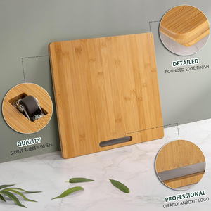 Plateau coulissant en bambou Anboxit ApplianceSlider Pro pour appareils de cuisine, usage domestique - Product Image 3