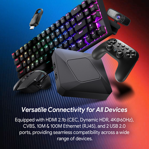 TV Box Android 14 con Realtek RTD1325, 2,4G/5G, Wifi Dual, Resolución 4K para <span class=keywords><strong>Asistente</strong></span> <span class=keywords><strong>de</strong></span> <span class=keywords><strong>voz</strong></span> <span class=keywords><strong>de</strong></span> <span class=keywords><strong>Google</strong></span>, mejor Amlogic S905X5M - Product Image 5