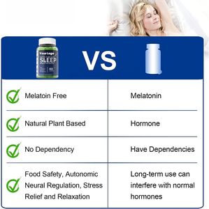 Harga grosir bantuan tidur Gummy 100% obat dan Gelatin bebas meningkatkan tidur Non GMO GABA Gummies untuk tidur - Product Image 3