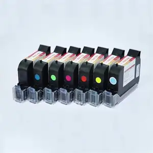 Factory Price Compatible 53s 53s+ Solvent Based Black Ink Cartridge For Tij 2.5 Handheld Coding Inkjet Printer