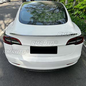 Pour Tesla Model 3 Kit Carrosserie Aileron de Coffre Arrière Aile de Coffre Arrière Spoiler de Coffre Arrière Accessoires Auto - Product Image 3