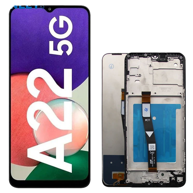 Original LCD Display Touch Screen Digitizer Assembly for Samsung for Galaxy A22 5G Replacement Part for SAMSUNG A22 5G