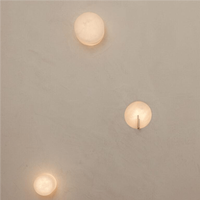 Plafonnier LED moderne de luxe espagnol en albâtre lampe de lit latérale pour chambre à coucher salon lampes murales de couloir créatives