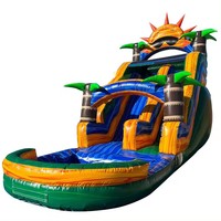 Funworldsport en plein air eau Amusement gonflable saut Trampoline gonflable eau jouer jouets pour enfants