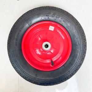 Yeni 14 İnç Ağır Hizmet Tipi Tekerlekler 3.50-4 300-8 350-8 Tek Tekerlekli El Arabası Perakende Satış Sokak Malzeme Taşıma Ekipmanı El Arabası - Product Image 6