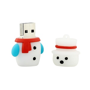 De dibujos animados muñeco de nieve Pendrive 32GB 64GB 16GB 8GB 4GB 2GB de memoria Usb pen Drive Flash Drive - Product Image 5