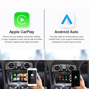Dckloer không dây Carplay và Android tự động cho Bentley mushan 2011-2019 7 "Màn hình phản chiếu/Video/Airplay/Camera/Navigation - Product Image 5