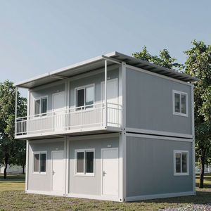 Casa contenedor fuera de la red portátil de 40 pies, casa prefabricada de acero Modular para Camping, hoteles, villas, oficinas, Material de Panel sándwich hecho - Product Image 3