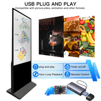 Mesin Penjual Es Otomatis 43 Inci dengan Layar Sentuh Kapasitif 10 Titik LED LCD untuk Presentasi di Pusat Perbelanjaan