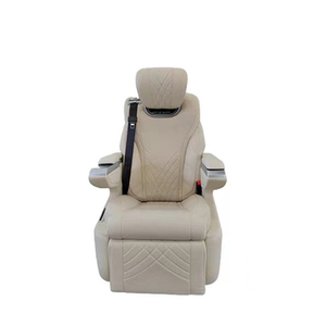 Siège de voiture électrique inclinable en cuir de luxe VIP pour la modification de fourgonnettes, MPV, VR, Sprinter, Vito, Classe V, V250, Carnival - Product Image 4