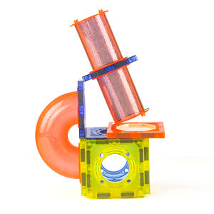 Magic Magnetic Paradise Light Magnetische Bausteine für Kinder 3D Light Bricks Set Intelligenz spielzeug Marmor Running Toy 75pcs - Product Image 3