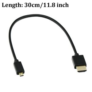 Câble <span class=keywords><strong>Micro</strong></span> <span class=keywords><strong>HDMI</strong></span> vers <span class=keywords><strong>HDMI</strong></span> 1M <span class=keywords><strong>2M</strong></span> 5M 10M Câble <span class=keywords><strong>HDMI</strong></span> mâle vers <span class=keywords><strong>Micro</strong></span> <span class=keywords><strong>HDMI</strong></span> mâle Prise en charge de la vitesse élevée 18 Gbps 4K60Hz pour appareil photo reflex numérique - Product Image 2