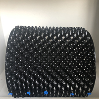 Pots de contrôle des racines en plastique de haute qualité, noirs, en HDPE+UV, pour une croissance rapide des racines des plantes, pots de pépinière en plastique