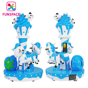 Công Viên Giải Trí Bán Chạy Mới Băng Chuyền Trẻ Em Chơi Nhạc Nhấp Nháy Hấp Dẫn Với 3 Chỗ Ngồi - Product Image 5