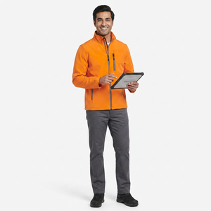 Veste Softshell Homme Hiver 2026 la plus vendue – Respirante, Coupe-Vent avec Capuche et Fermeture Éclair – Équipement de Montagne Extérieur - Product Image 1
