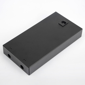 Boîtier de raccordement optique mural ou de bureau <span class=keywords><strong>ST</strong></span> 8 ports 8 fibres pour câble de descente FTTH à charge complète - Product Image 3