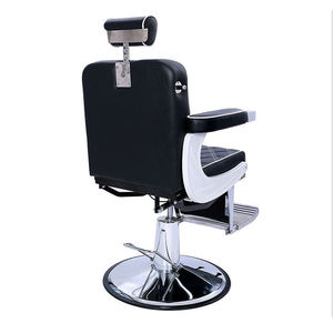 Sillón <span class=keywords><strong>de</strong></span> Barbería Ajustable con Respaldo <span class=keywords><strong>de</strong></span> Cuero Cómodo, Apto para Peluquerías y Barberías, Duradero y Fácil <span class=keywords><strong>de</strong></span> Limpiar - Product Image 4