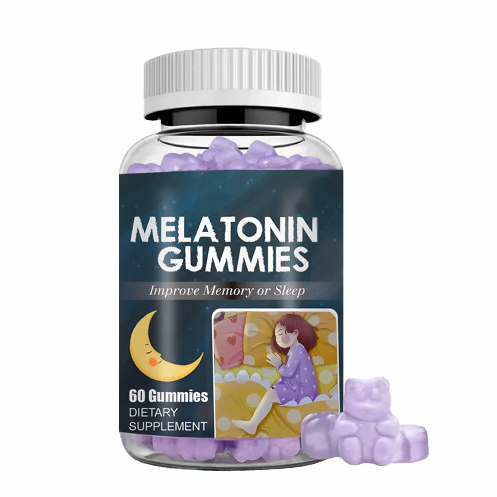Hoge Kwaliteit Melatonine Gummies Snoep Groothandel Op Maat Geaccepteerd