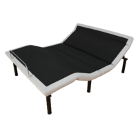 RKDT — Base de lit réglable électrique, lit-lit Queen size et King size avec fente