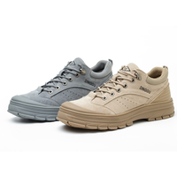 Dinggu Fabrication en gros Confortable Softy anti-dérapant Anti Smashing Sports de plein air Chaussures de sécurité pour homme