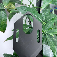 Pièce coulissante en nylon MC noir résistant à l'huile, fabriquée sur mesure pour les systèmes de transmission industriels