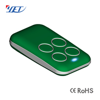 YET2128 Nouvelle télécommande sans fil 4 boutons 433 MHz RF colorée, duplicateur face à face pour ouvre-porte de garage