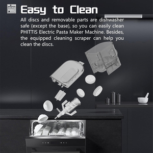 Máquina Inteligente Totalmente Automática para Hacer Fideos y Pasta para el Hogar, Plástico ABS, 1 Año de Garantía, Venta al Por Mayor - Product Image 2