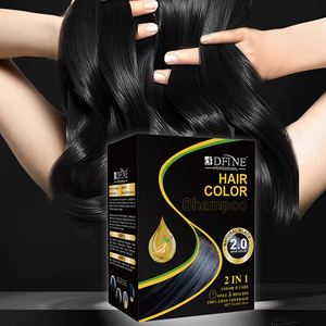 Shampoo 2IN1 all'ingrosso per la tintura naturale dei <span class=keywords><strong>capelli</strong></span> neri, crema colorante istantanea alle erbe <span class=keywords><strong>senza</strong></span> <span class=keywords><strong>ammoniaca</strong></span>, copre i <span class=keywords><strong>capelli</strong></span> grigi - Product Image 4