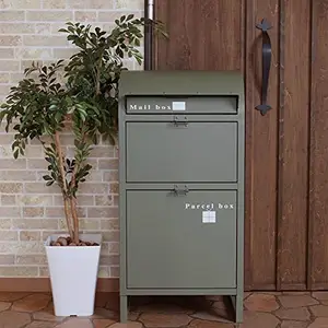 Лидер продаж, наружный дверной водонепроницаемый запираемый Рождественский почтовый ящик, почтовый ящик для упаковки, металлические почтовые ящики