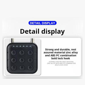 Nuevo Candado Inteligente para Exteriores sin Llave, Hecho de Aleación de Zinc, Resistente al Agua IP67, Candado de Combinación de Seguridad de Última Generación. - Product Image 4