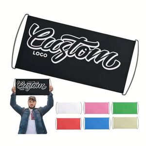 Custom Hot Sale Retractable Handheld <b>Banner</b> with Photo Logo Text Pull-Out <b>Banner</b> Reusable <b>Banner</b> for Sports Birthday <b>Graduations</b> - Product Image 3