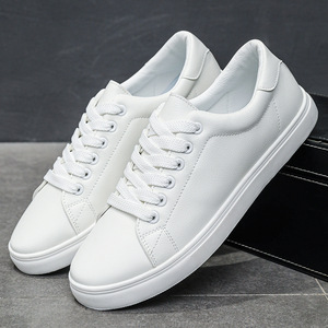 Baskets blanches légères et plates pour couple, style européen, chaussures de sport décontractées pour hommes et femmes, usage quotidien - Product Image 3