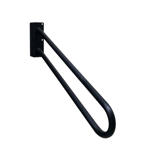 Xhs thiết kế hiện đại 304 thép không gỉ hình chữ U lan can màu đen sơn tĩnh điện chống trượt cầu thang lan can người già lan can tay vịn - Product Image 5