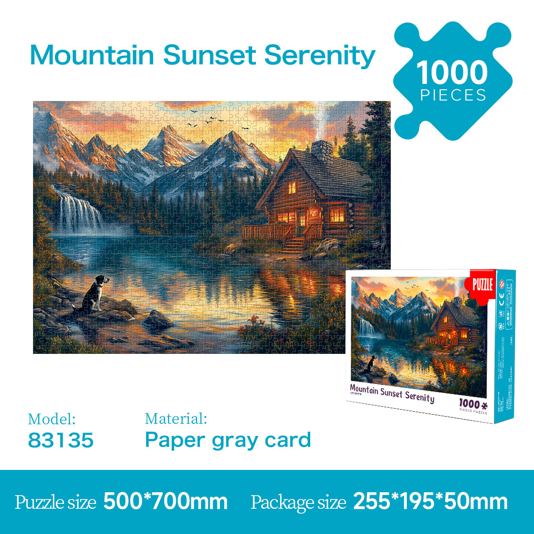 83135La tranquillité du coucher de soleil dans les montagnes