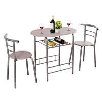 Table de bar de jardin en bois rustique en gros, tabouret de bar pas cher, chaise de restaurant, table à manger, meubles de maison