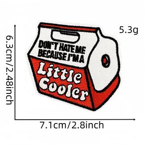 Animal de dibujos animados divertido fresco bordado parches tonto ganso insignia pegatina <span class=keywords><strong>para</strong></span> <span class=keywords><strong>ropa</strong></span> mochilas chalecos arnés de perro - Product Image 3